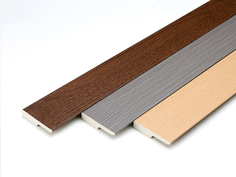 60*12mm Solid PVC Skirting Board