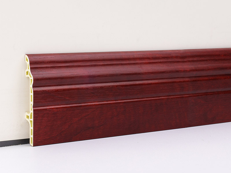 80*15mm SPC Clip-on Baseboard