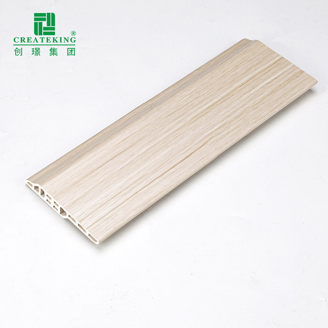 80*14mm PVC Lamb's Tongue Skirting Board