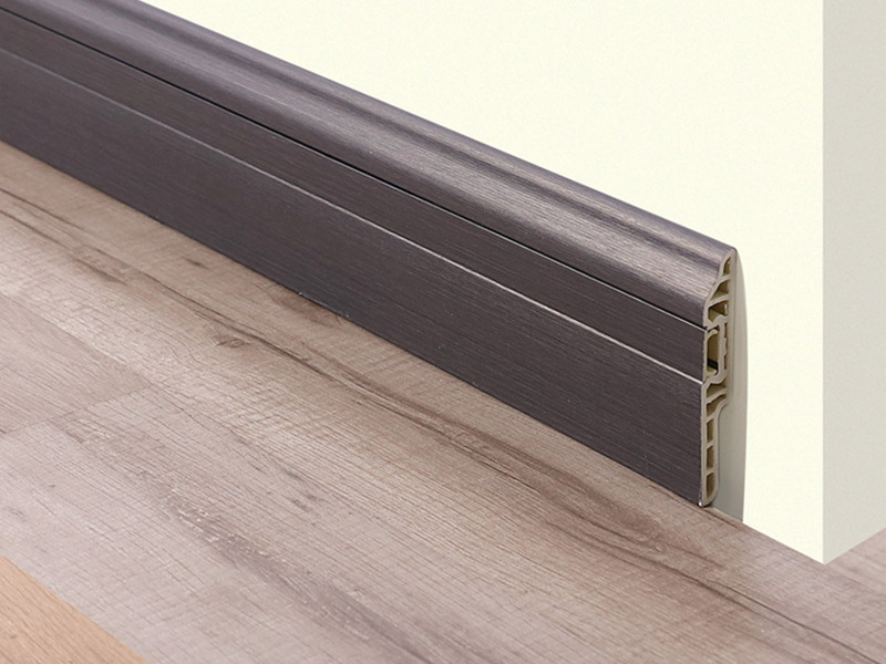 90*14mm PVC Hidden Nail Skirting Board