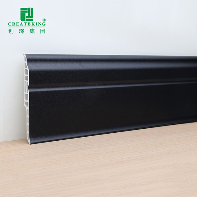 95*15.5mm PVC Lambs Tongue Skirting Board