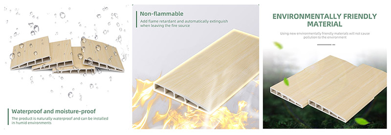 100*15mm Chamfered PVC Skirting Board