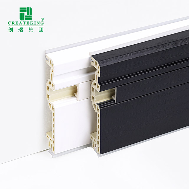 Black PVC Skirting