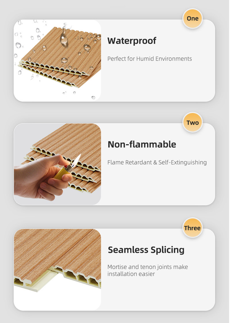 137*9mm WPC Wall Panel