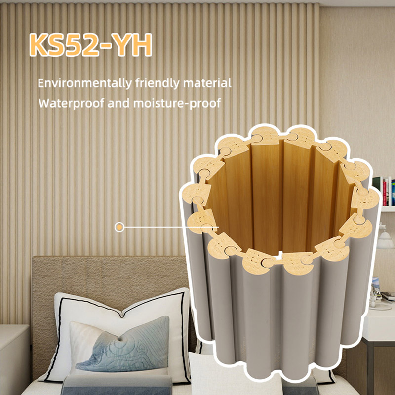 Semi-circular PVC Cladding