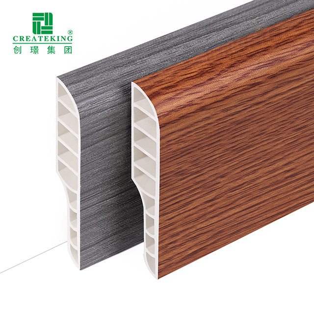 70*13mm PVC Pencil Round Baseboard