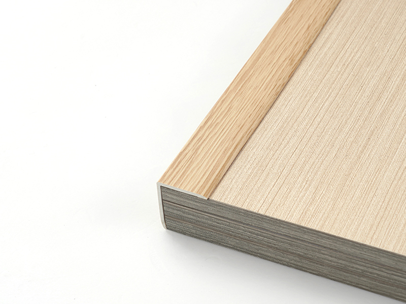 L-shaped PVC Solid Wood Floor Corner Edging Strips