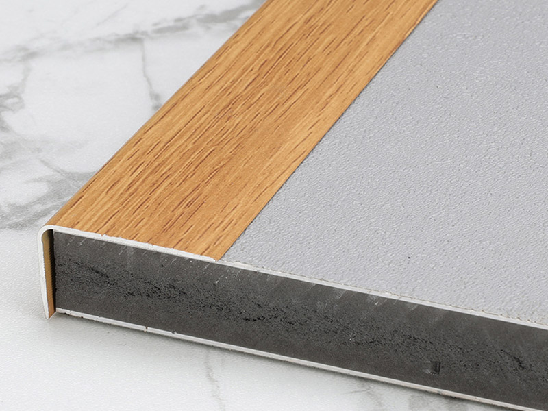 L-shaped Metal Floor Trim Strip