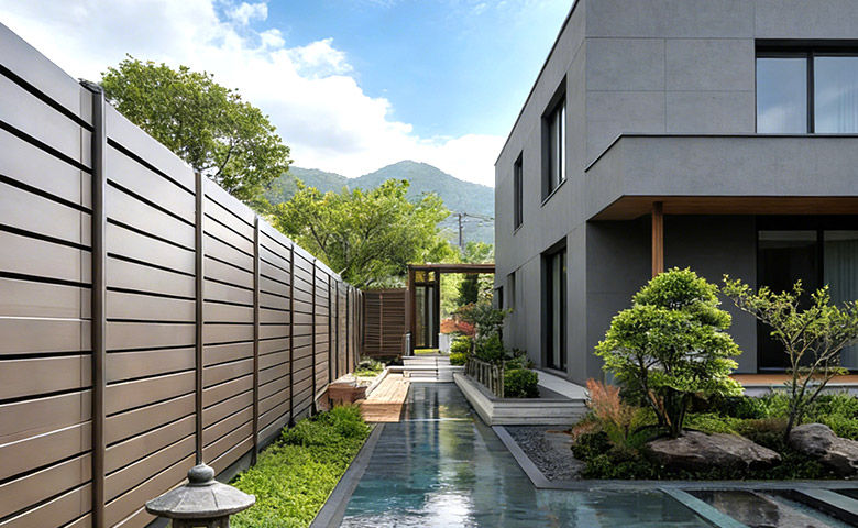 Co-extruded ASA Fence Panel