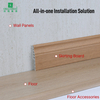 90*14mm SPC Skirting Profile