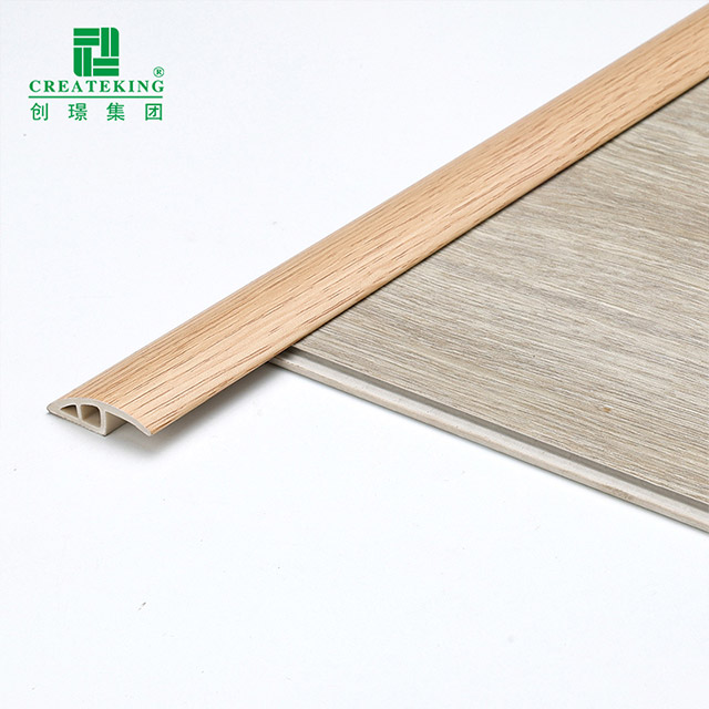 28*5mm Wood-grain PVC Flooring Reducer