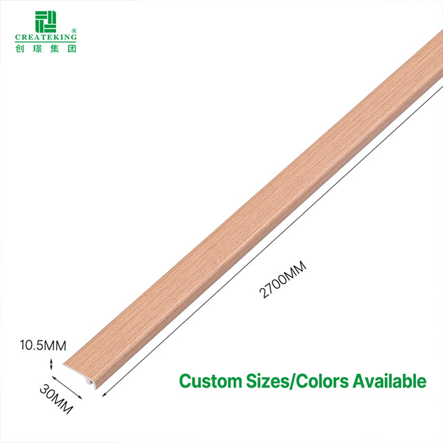 30*10.5mm F-shaped PVC Floor Edge Strips