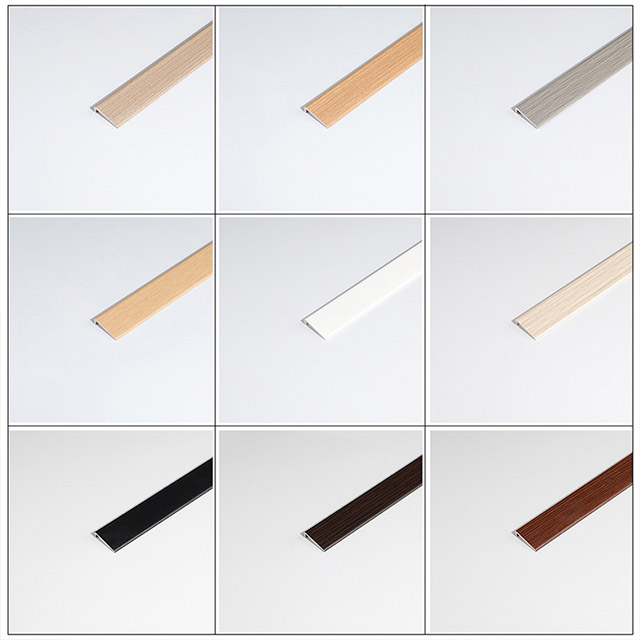 20*4.5mm L-shaped PVC Floor Edging Profiles