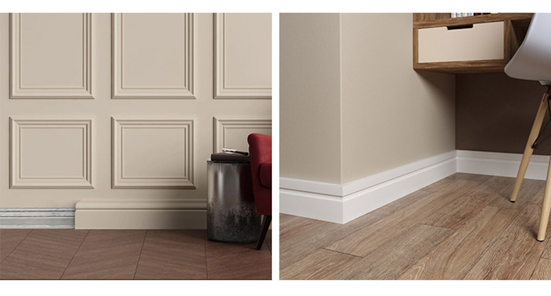 Polystyrene skirting