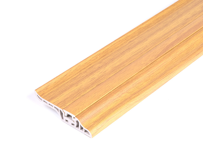 78*17mm PVC Lambs Tongue Hidden Nail Skirting Board
