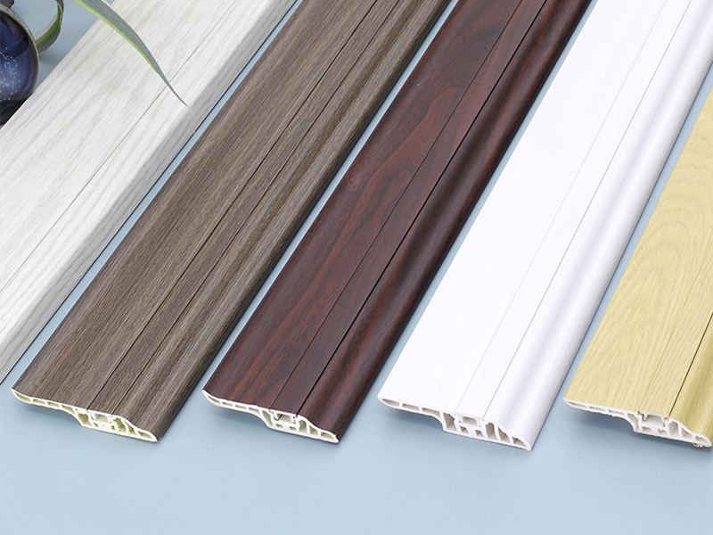 68*17mm PVC Hidden Nail Skirting Board