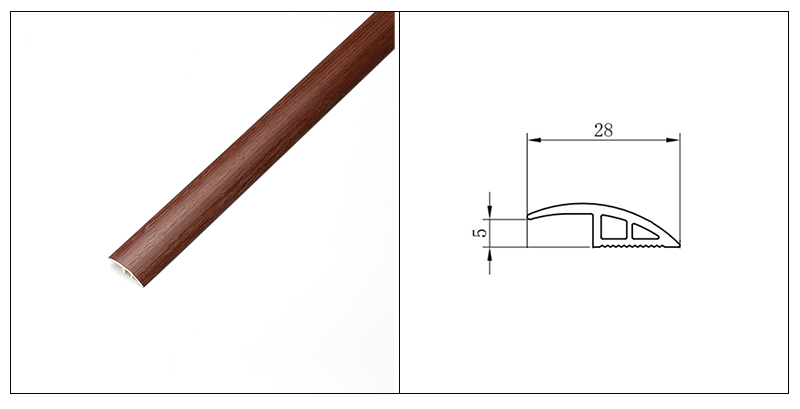 28*5mm PVC Flooring Reducer 