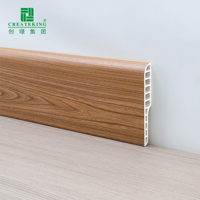 95*15mm PVC Pencil Round Skirting Board