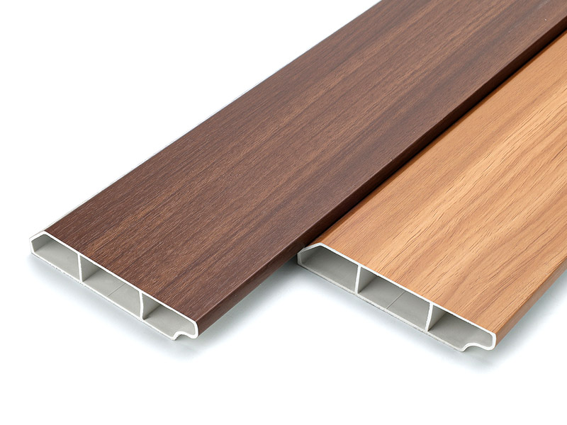 99*19mm PVC Hollow Skirting Board
