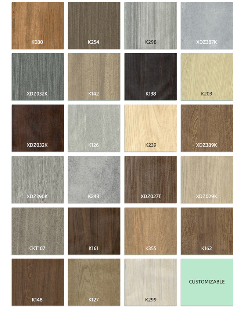 PVC skirting board color options
