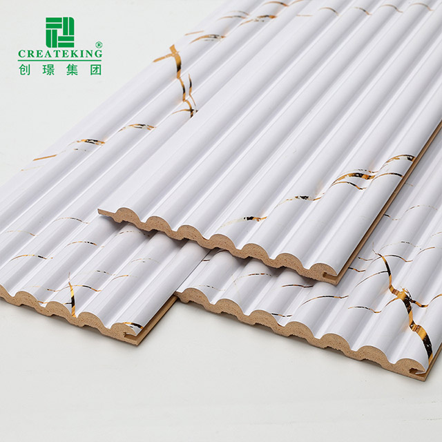 105.5*8.5mm Solid Half-round Wall Panel