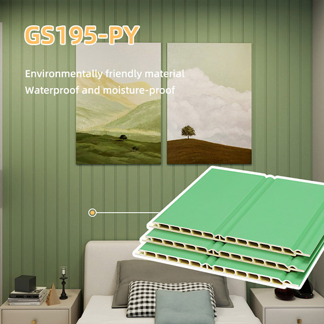 195*9mm Hollow WPC Wall Boards