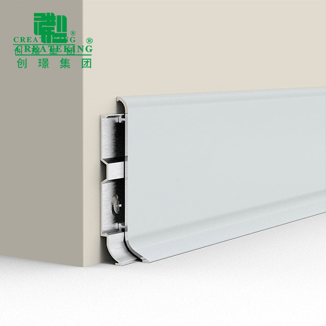 60*14.6mm Aluminum Alloy Skirting Board