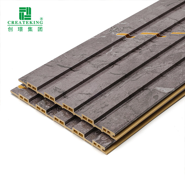 155*17mm Waterproof PVC Fluted Hollow Wall Panel