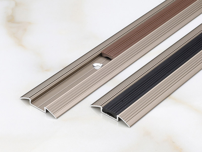 How Do You Install The Aluminum Anti-slip Threshold Bar?