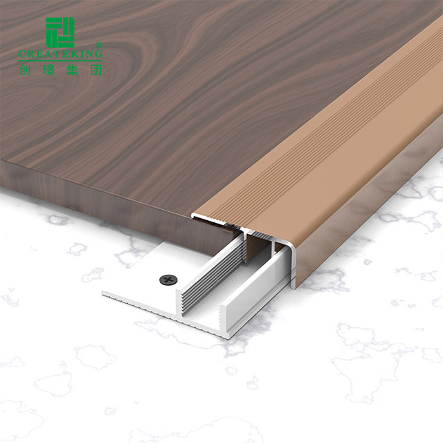14.8x33.85mm Aluminum End Profile for Laminate Flooring
