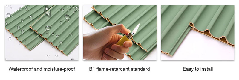 PVC Inner Arc Wall Panel