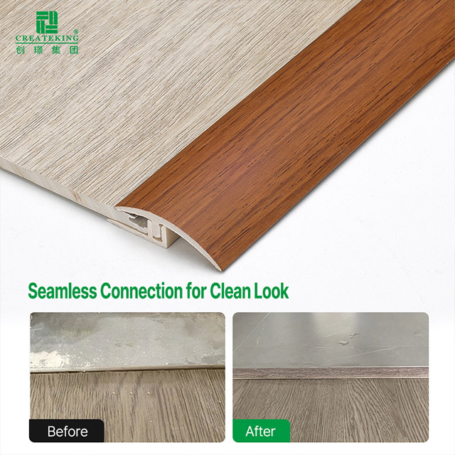 32*4mm Wood-grain Spc Flooring Transition Strip
