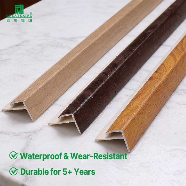 20*25mm F-shaped SPC Stair Nosing Strips