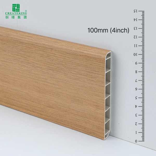 100*12mm Stone Plastic Composite Baseboard