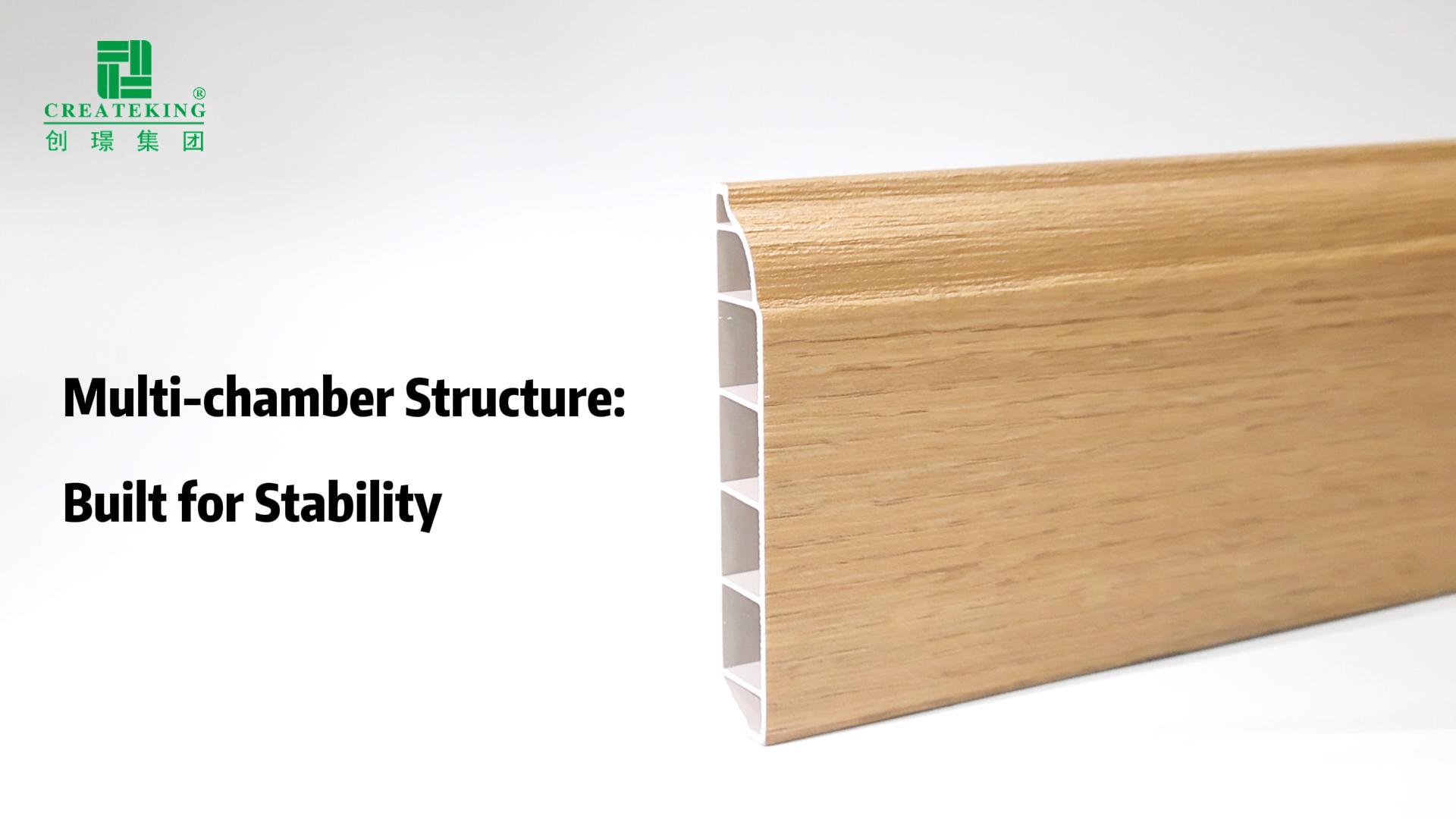 80*14/12mm SPC Skirting Board(SGF80)