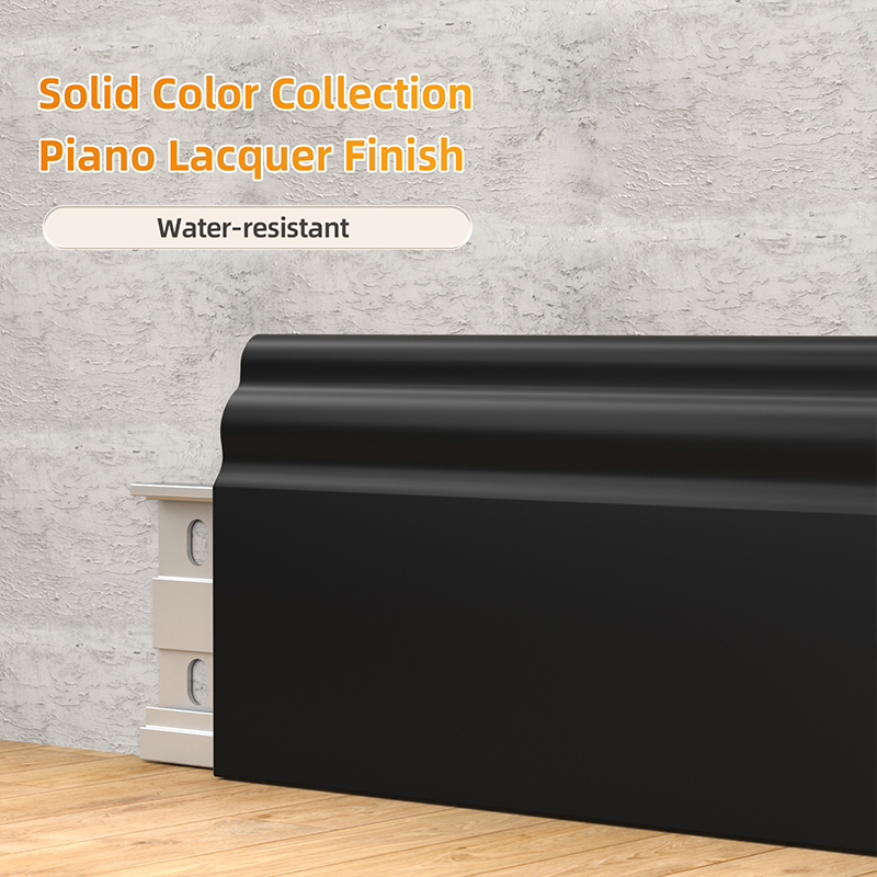 70*12mm French-style aluminum baseboard