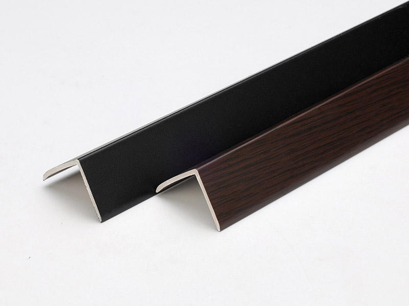 30*25mm PVC L-shaped Solid Wood Flooring Edging Strips
