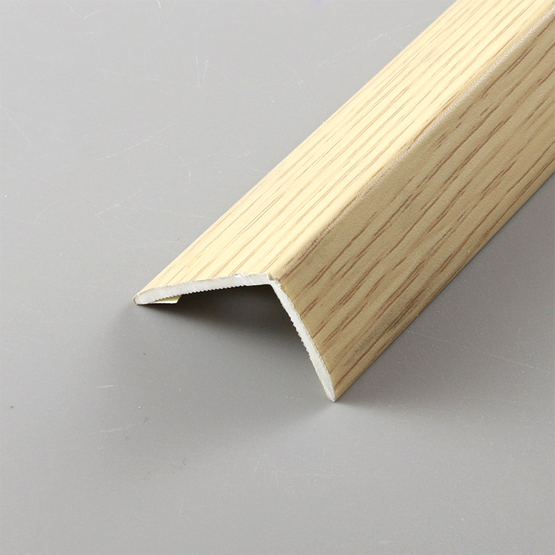 32*28mm L-shaped PVC Solid Wood Floor Corner Edging Strips