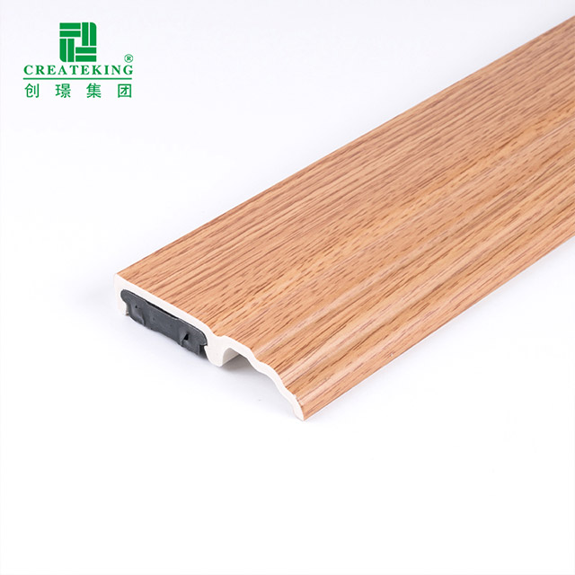 85*16mm PVC Clip-on Skirting Board