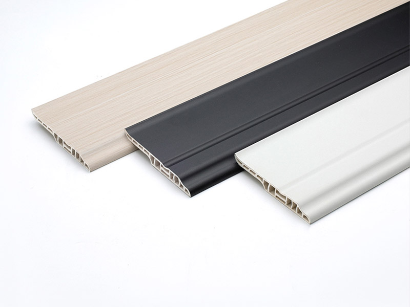 95*15.5mm PVC Lambs Tongue Skirting Board