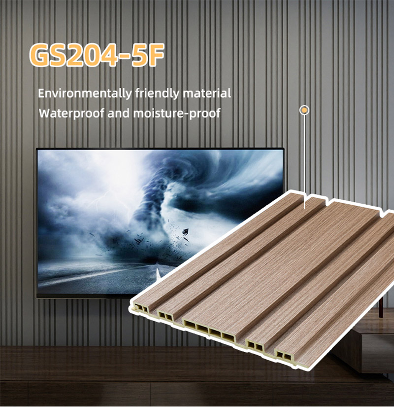 Fluted WPC wall panels