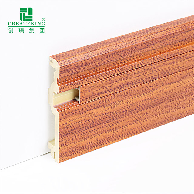 75*13.5mm WPC Hidden Nail Skirting Profile