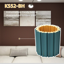 52*25mm PVC Rotating Fluted Wall Panels