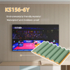 156*12.8mm PVC Outer Half-round Solid Wall Panel