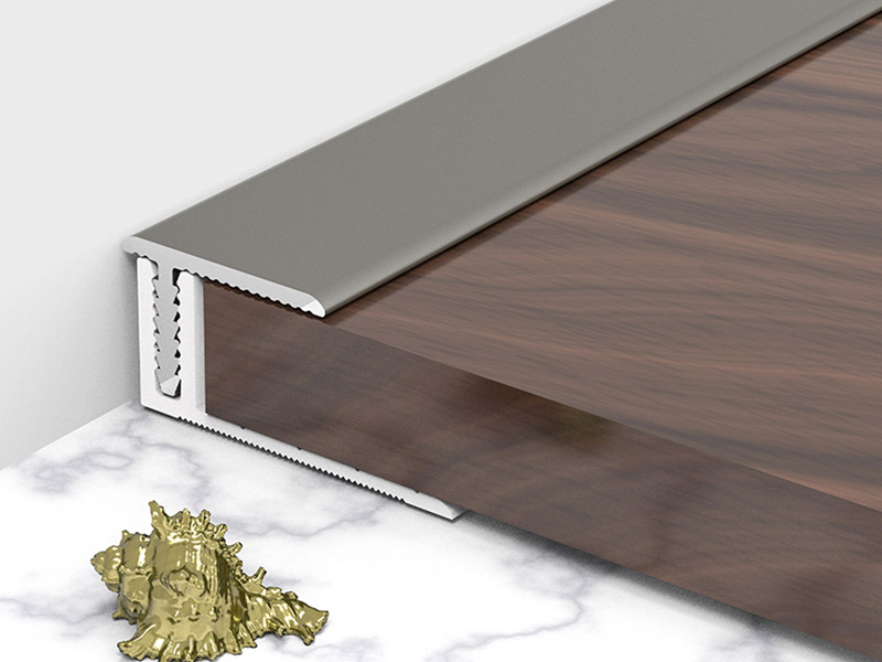 18*11.3mm T-shaped Single-sided Aluminum Alloy Floor Edge Trim