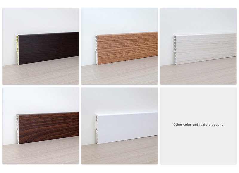 70*12mm SPC Square Skirting Board