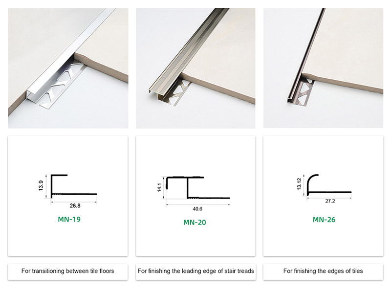Aluminium Stair Nosing Profiles