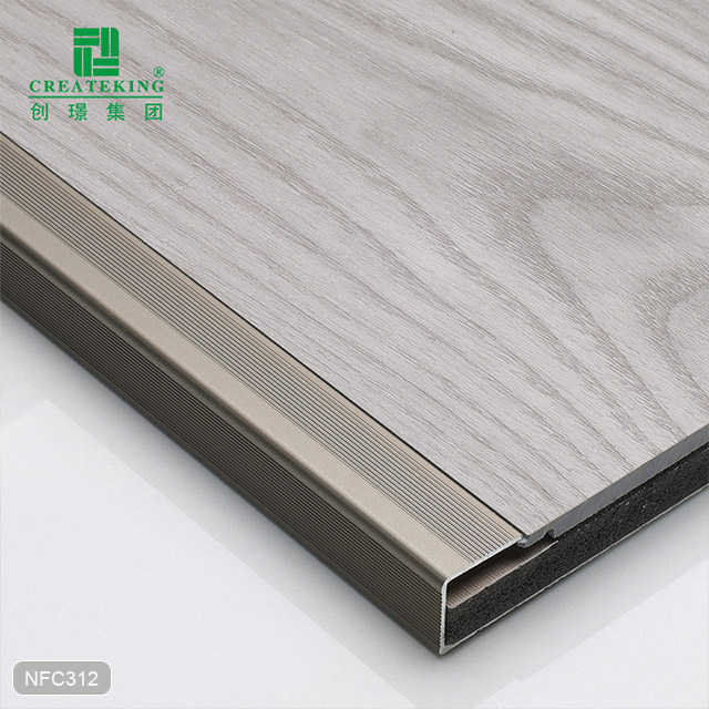 26.9x14.3mm C-shaped Aluminum Alloy Floor Edging Strip