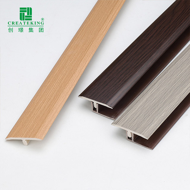 40*12.6mm PVC T-shaped Floor Edge Strips
