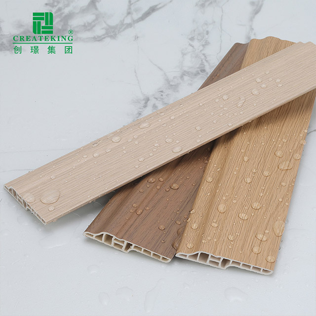 70*12mm PVC Floor Skirting for SPC Flooring
